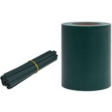 vidaXL Vrtni zaslon za privatnost PVC 35 x 0,19 m mat zeleni | shoptok.hr