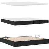  s madracem i skladištem Crna 200 x 200 cm Baršun | shoptok.hr