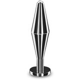 Play House Massive Steel Butt Plug L Silver Cene