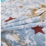 My House Bijela/plava posteljina za krevet za jednu osobu od mikropliša 140x200 cm Estrellas – | shoptok.hr