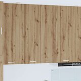 Viseći ormarić s pohranom Umjetnički hrast 60 x 31 x 100 cm | shoptok.hr