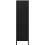  Ormar crni 90 x 50 x 180 cm čelični | shoptok.hr
