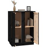  Komoda crna 60 x 35 x 80 cm od masivne borovine | Eponuda.ba