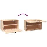 vidaXL zidni ormarić 60 x 30 x 35 cm od masivne borovine | shoptok.hr