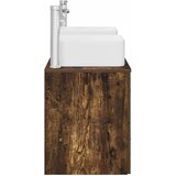  Set ormarića za kupaonicu 3 kom. Dimljeni hrast Smeđa 49,5 x 41 x 63 cm | Shoptok.si