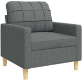  3-dijelni set sofa s ukrasnim jastucima tamnosivi od tkanine | shoptok.hr