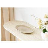 House Nordic Krem/u prirodnoj boji pomoćni stol s kamenom pločom stola 40x130 cm Larvik – | shoptok.hr