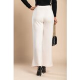 Fenzy Elegantne Duge Hlače, Bijele | shoptok.hr