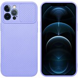Cadorabo Ohišje, združljiv z Apple v Bonbon Purple - Zaščitni pokrov iz fleksibilnega silikona TPU in z zaščito pred kamero, (20596446) | Shoptok.si