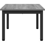  Klubska miza Siva Sonoma 70 x 50 x 36 cm Konstruiran les, (5000120335) | Shoptok.si