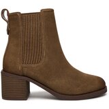 Clarks Škornji Chamberly Top 26178832 Bež | Shoptok.si