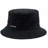 Calvin Klein Klobuk Monogram Reversible Bucket Hat K60K612035 Črna