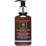 Apivita Cleansing Olive & Lavender pjena za čišćenje za lice i oči 200 ml Cijene