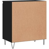  Komoda crna 60 x 35 x 70 cm od konstruiranog drva | shoptok.hr