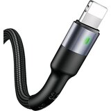 Usams PLETENI KABEL U26 ZA LIGHTNING 1M ZA IPHONE 2A HITRO POLNJENJE ČRN, (21980534) | Shoptok.si