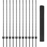  Zavarena žičana ograda s postom 25 x 1,2 m Siva Mreža | shoptok.hr
