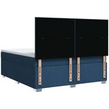 vidaXL Krevet s oprugama i madracem plavi 180x200 cm od tkanine | shoptok.hr