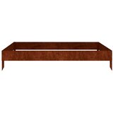  Povišena vrtna gredica 100 x 100 x 18,5 cm od čelika COR-TEN | shoptok.hr