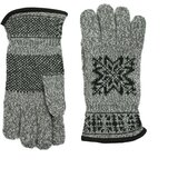 Art of Polo Man's Gloves Rk23463-1 Black/Light Grey Cene