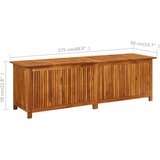 vidaXL Vrtna kutija za pohranu 175 x 50 x 58 cm masivno bagremovo drvo | shoptok.hr