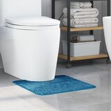 vidaXL Modra Poliester Standard Kopalniška preproga Pravokotna | Shoptok.si