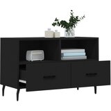 TV ormarić crni 80 x 36 x 50 cm od konstruiranog drva | Eponuda.ba