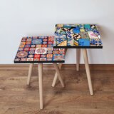 Hanah home set klub stočića 2Shp510, 2 komada, Šareni | ePonuda.com