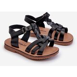Boto Children's Sandals with Velcro Fastening Black Marimona | ePonuda.com