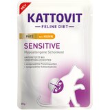 Kattovit Ekonomično pakiranje Sensitive Paté 30 x 85 g - Piletina | shoptok.hr