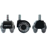 Livetastic Set Kolesc Za Vrtljivi Stol Universal, Srebrna, 5-Delni | Shoptok.si