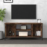 TV ormarić boja dimljenog hrasta 102x35x45 cm konstruirano drvo | Eponuda.ba