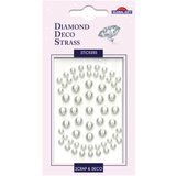 Grupo DIAMOND DECO NALEPKE STRASS MALE IN VELIKE BELI PERLE, (20862499) Cene