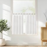TOPICK 2x 70x60cm kratke kuhinjske zavese v videzu lana | Shoptok.si