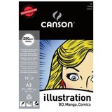 Canson Skicirka Illustration A3 250 g, 12 listna, (20631422) | Shoptok.si