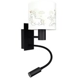 Brilagi LED fleksibilna lampa BOBO 1xE27/25W/230V + LED/3W crna/bela/jednorogovi | Eponuda.com