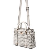 Guess Ročna torbica 'EMILEE' greige / črna | Shoptok.si