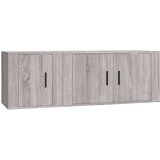  2-dijelni set TV ormarića boja hrasta sonome konstruirano drvo | shoptok.hr