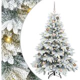 vidaXL Umestno božično drevo med 150 LED Zelena 150 cm PE in PVC | Shoptok.si