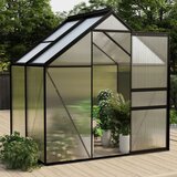 Furnova Rastlinjak antracit iz aluminija 2,47 m³, (22014493) | Shoptok.si