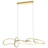 LED luster Cholet 56W zlatni ZUMA LINE