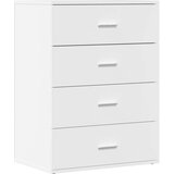 Maison Chic Komoda - Predalnik bela 60x39x80 cm inženirski les, (21716276) | Shoptok.si