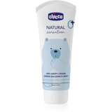 Chicco Natural Sensation Baby dječja zaštitna krema protiv upala 0+ 100 ml | shoptok.hr