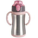 Orion Svijetlo ružičasta bočica za bebe od nehrđajućeg čelika 330 ml - | shoptok.hr