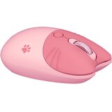 MOFII BREZŽIČNA MIŠKA ZA PRENOSNI RAČUNALNIK 2.4G M3AG ERGONOMSKA ROZA, (5000086331) | Shoptok.si