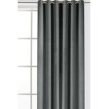 Filumi Temno siva žametna zavesa za delno zatemnitev 265x225 cm Velto – | Shoptok.si