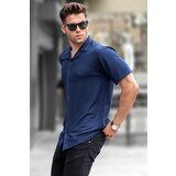 Madmext Shirt - Dark blue - Regular fit Cene
