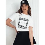 DStreet T-shirt damski z nadrukiem TEBOHON biały | Shoptok.si