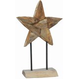  Božićna zvijezda Smeđa 31 x 15 x 46 cm Čvrsto teak drvo | shoptok.hr