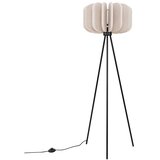 Sollux Bež stoječa svetilka s tekstilnim senčilom (višina 134 cm) Elom – | Shoptok.si