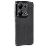  silikonska futrola imitacija koze NO4 za iphone 16 plus crna Cene